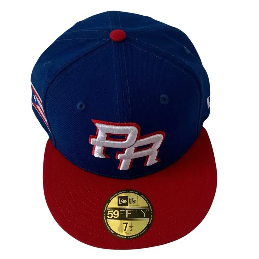 New Era 5950 Puerto Rico Size 7.5 Fitted WBC 2026 Baseball National Team Cap Hat